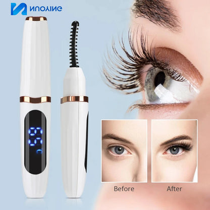 LashGlow Pro - Beheizter Wimpernformer mit Kamm, Digitalanzeige& 3 Temperaturstufen