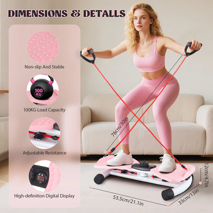 TwistCore Pro – Rotierendes, magnetisches Balance Board für Bauch, Taille & Core-Training